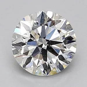 0.71 Carat Round F SI2 Natural Diamond