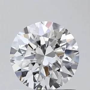 1 Carat Round E SI2 Natural Diamond