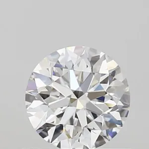 0.6 Carat Round D VVS2 Natural Diamond
