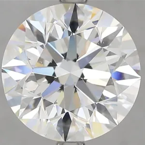 4.01 Carat Round H SI1 Natural Diamond