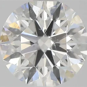 0.7 Carat Round G SI2 Natural Diamond