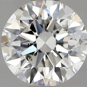 0.76 Carat Round G SI1 Natural Diamond