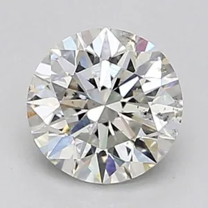 0.7 Carat Round H SI2 Natural Diamond