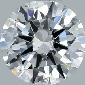 0.9 Carat Round D SI2 Natural Diamond