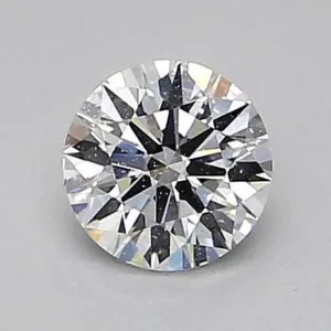0.41 Carat Round D VS2 Natural Diamond