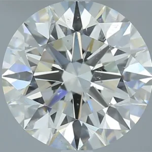 3.04 Carat Round K SI2 Natural Diamond