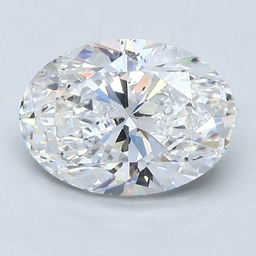 2.51 Carat E SI2 OVAL Diamond
