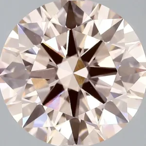 4.58 Carat Fancy Pink VVS2 ROUND Lab Diamond
