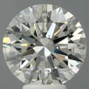 5.51 Carat Round K SI2 Natural Diamond