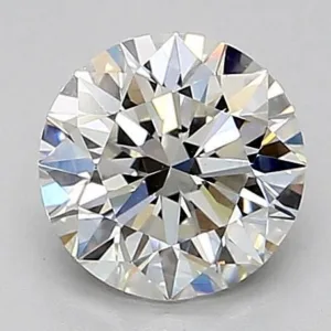 0.9 Carat Round H VS2 Natural Diamond
