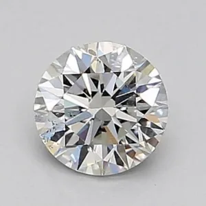 0.46 Carat Round H SI2 Natural Diamond