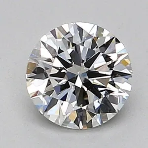 0.6 Carat Round F SI1 Natural Diamond
