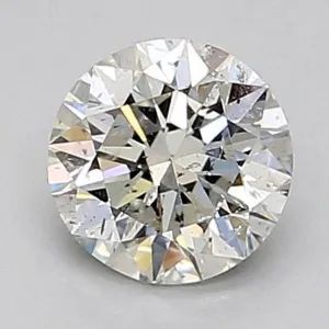 0.7 Carat Round H SI2 Natural Diamond