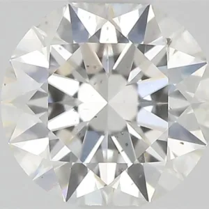 0.38 Carat Round F SI1 Natural Diamond