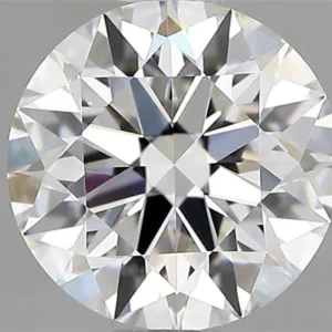 0.91 Carat Round H VVS2 Natural Diamond
