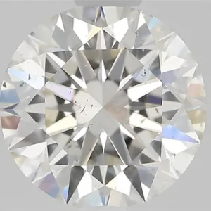 1 Carat Round H SI1 Natural Diamond