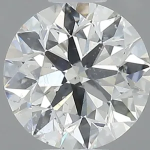 0.6 Carat Round H SI2 Natural Diamond