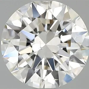 1 Carat Round H SI2 Natural Diamond