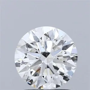 1.26 Carat Round H SI2 Natural Diamond