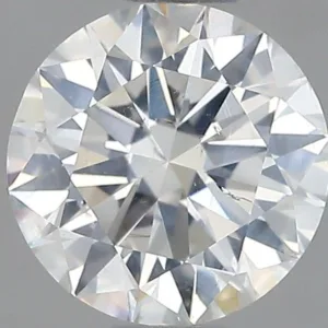 0.9 Carat Round G SI2 Natural Diamond