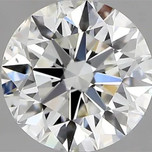 0.9 Carat Round H SI1 Natural Diamond
