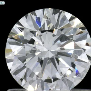 0.81 Carat Round E SI1 Natural Diamond