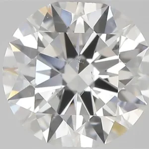 0.72 Carat Round F SI2 Natural Diamond