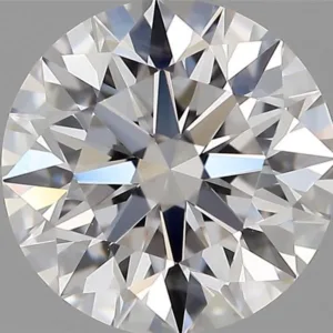 0.9 Carat Round F VVS1 Natural Diamond