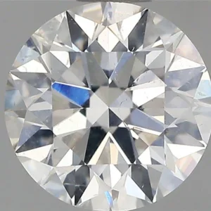 0.9 Carat Round F SI2 Natural Diamond