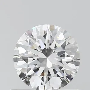 0.53 Carat Round E VS1 Natural Diamond