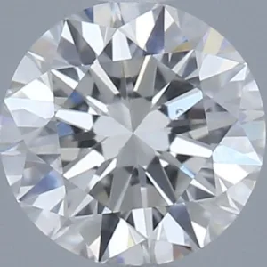 0.37 Carat Round H SI1 Natural Diamond
