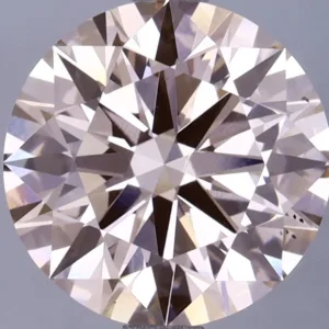 3.06 Carat Round Fancy Pink VS2 Lab Diamond
