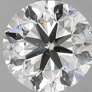 1.5 Carat Round I SI2 Natural Diamond