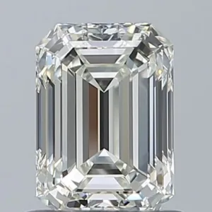 1.02 Carat J VVS1 EMERALD Diamond