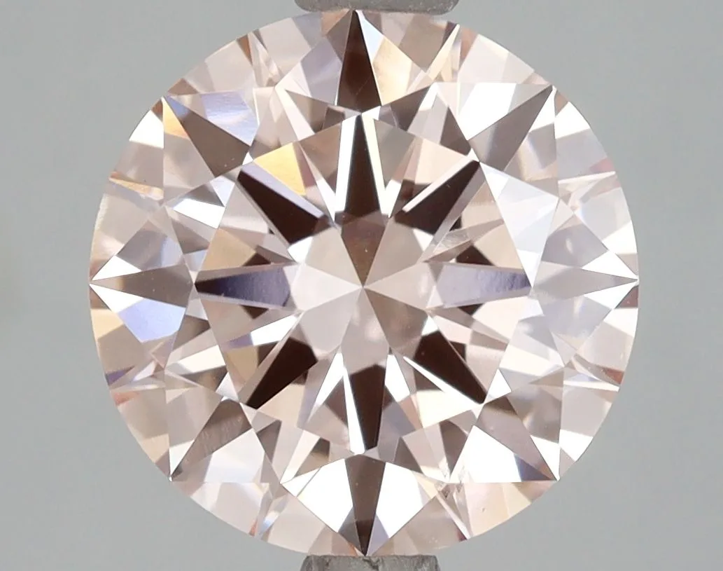 3.02 Carat Round Fancy Intense Pink VS1 Lab Diamond 1 3.02 Carat Round Fancy Intense Pink VS1 Lab Diamond