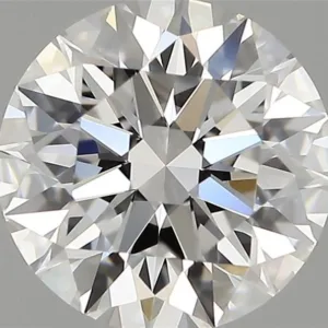 0.9 Carat Round F IF Natural Diamond