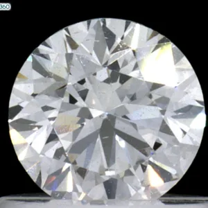 0.56 Carat Round E SI1 Natural Diamond