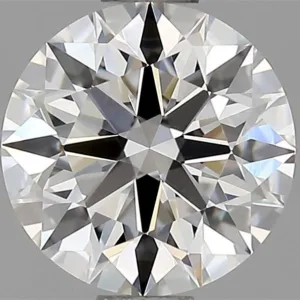 0.9 Carat Round F VVS2 Natural Diamond