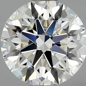 0.85 Carat Round H VVS2 Natural Diamond