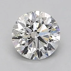 0.55 Carat Round F SI1 Natural Diamond