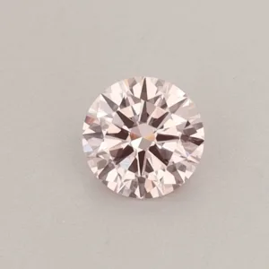 0.31 Carat Round Fancy Pink VS1 Lab Diamond