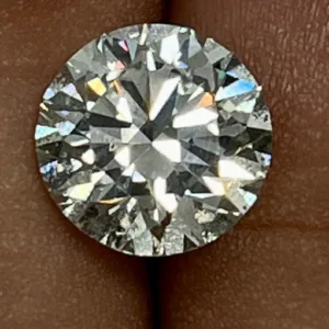 2.52 Carat J VVS2 ROUND Diamond