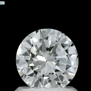 1.07 Carat Round D SI1 Natural Diamond