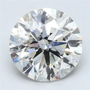 2.5 Carat Round E SI1 Natural Diamond