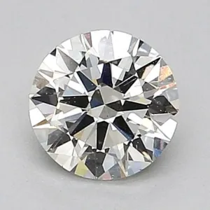 0.56 Carat Round J SI1 Natural Diamond