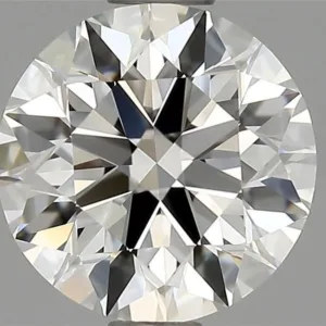 0.9 Carat Round I VVS1 Natural Diamond