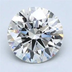 4.28 Carat Round J SI2 Natural Diamond
