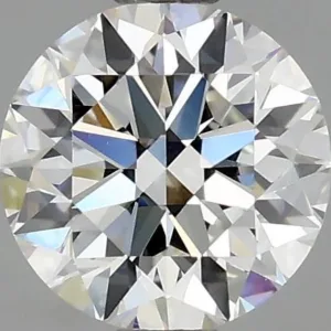 0.7 Carat Round F VVS2 Natural Diamond