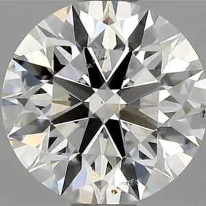 1 Carat Round H SI1 Natural Diamond
