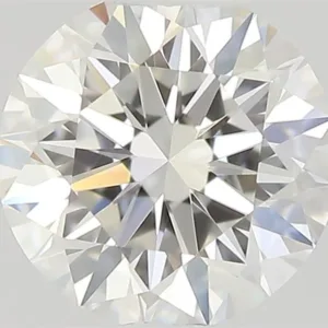 0.42 Carat Round H VVS1 Natural Diamond
